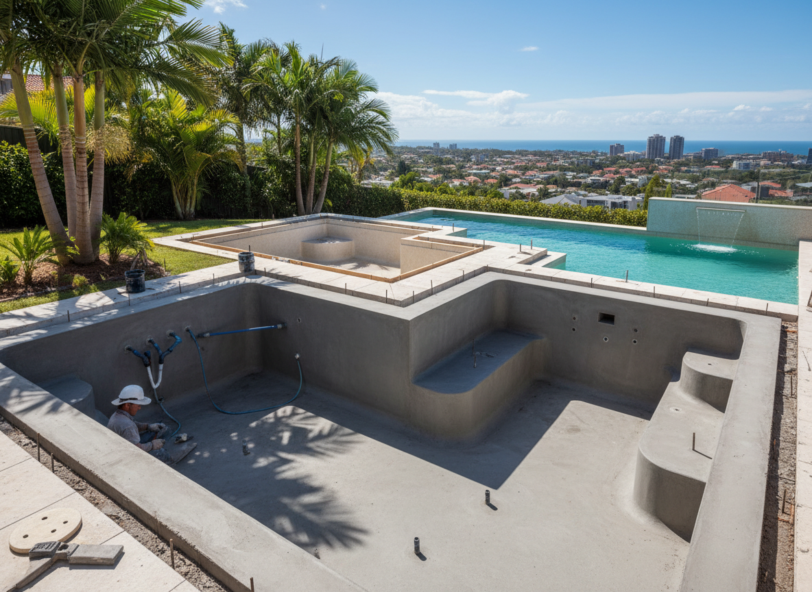 Concrete Plunge Pools in Gold Coast